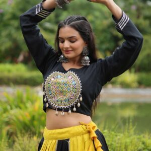 Navratri Designer Rayon Lehenga Choli Set