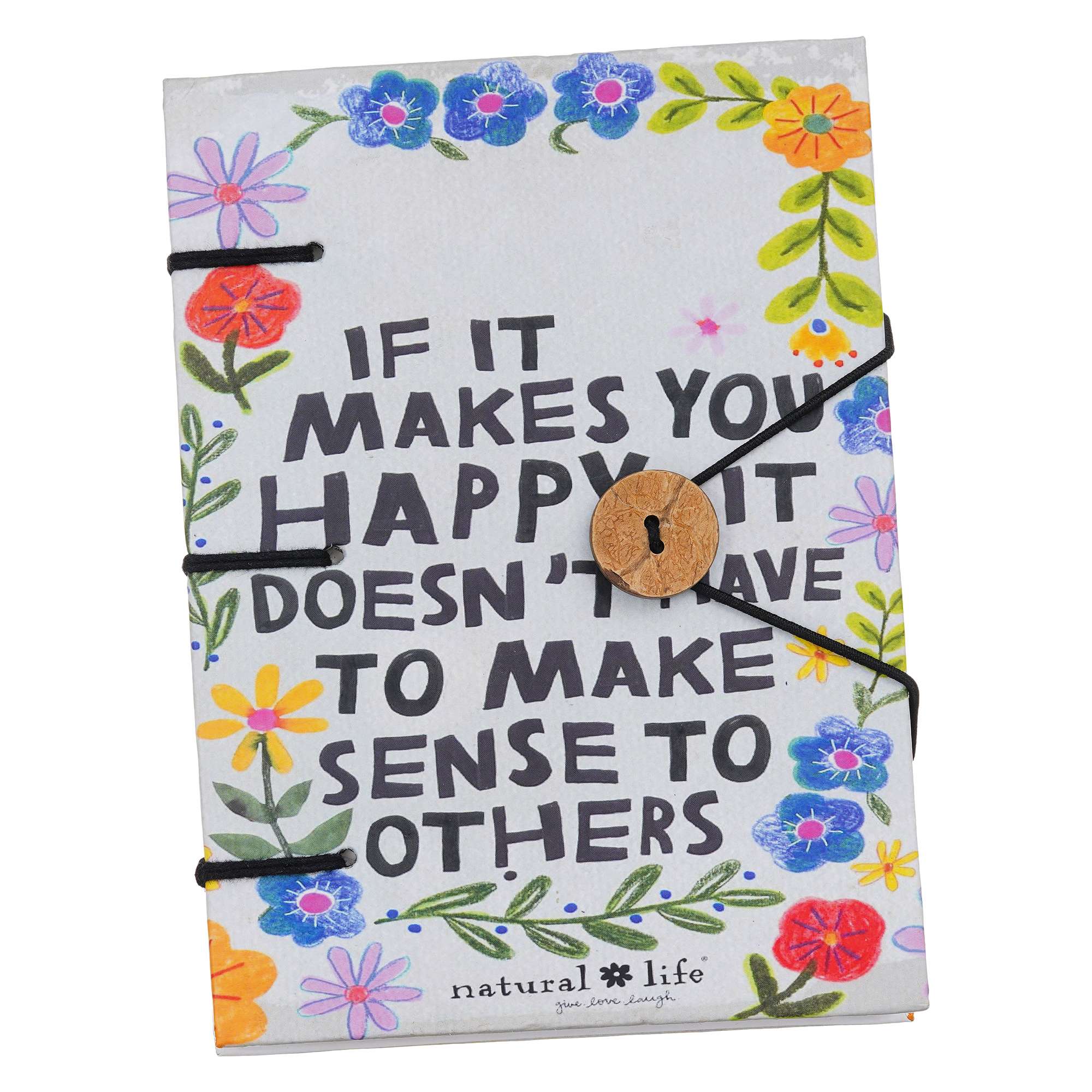 Handmade Printed Cardboard Journal Diary with Buckle Lock | 200 Pages Notepad For Men and Women DIARY-03 - Image 4